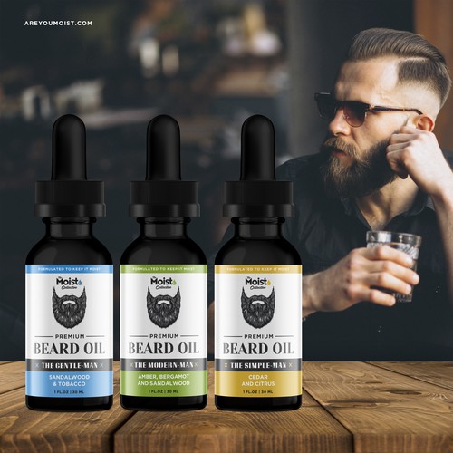 Beard Oil Design