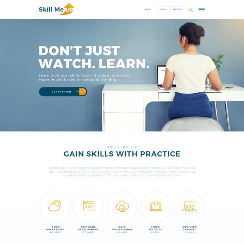 Webdesign and Logo design for Skill Me Up