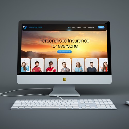 Life Insurance landing page