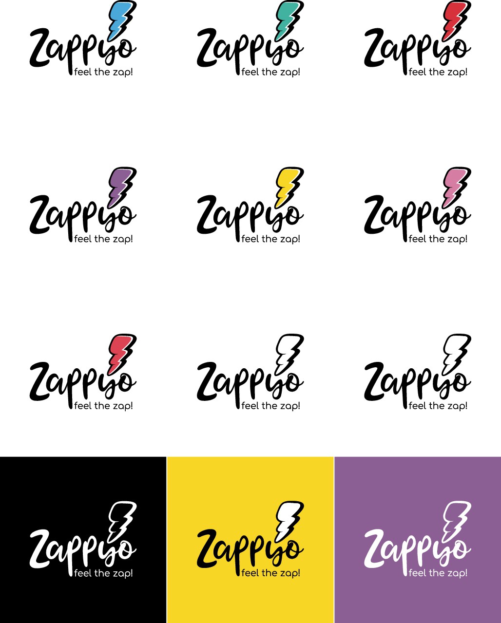 ⚡️Zappyo! We need a Fun, Energetic, Positive brand identity.⚡️