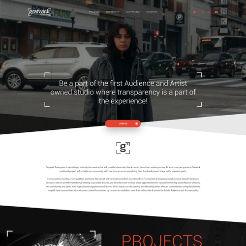 Gratwick Productions - Website design & WordPress development