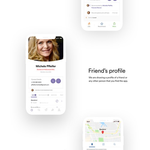 Teepic - Recommend people or places you like