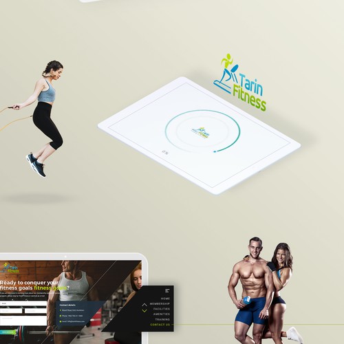 Web redesign for fitness gym website